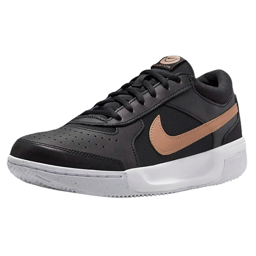 Nike Zoom Court Lite 3 Clay Black/White/Metallic Red Bronze — теннисные кроссовки, фото товара