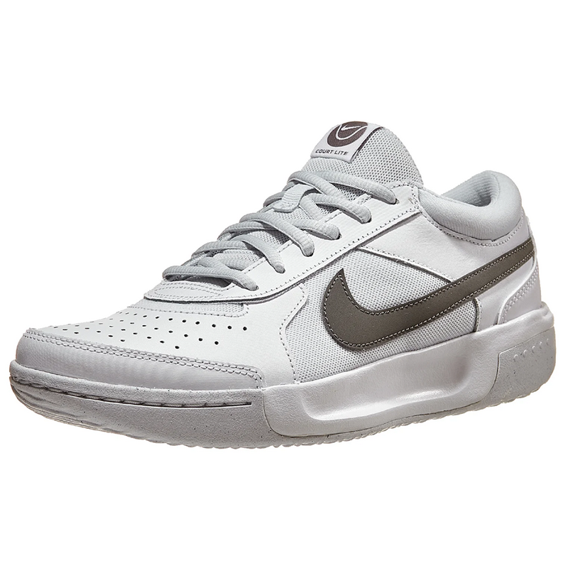 Nike Zoom Court Lite 3 White/Pewter — теннисные кроссовки, фото товара