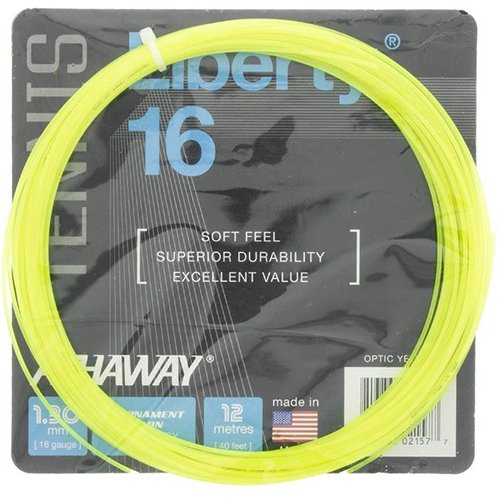 Ashaway Liberty 16 Neon Yellow 1.30 12 метров — теннисная струна, фото товара