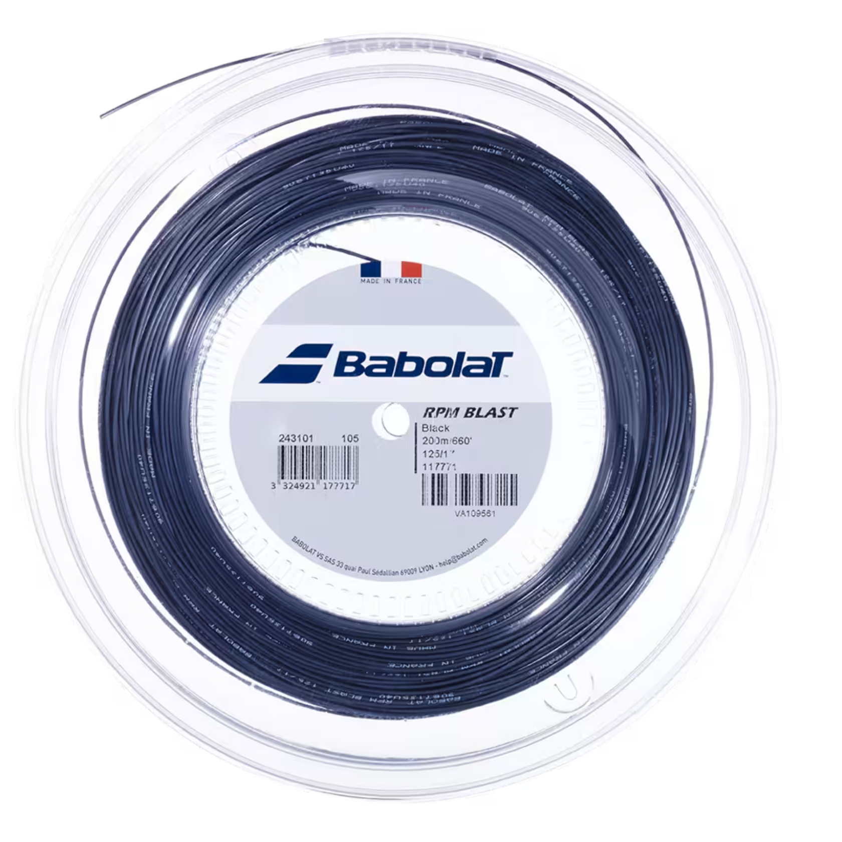 Babolat RPM Blast 200M — теннисная ракетка Струны Babolat RPM Blast 200M