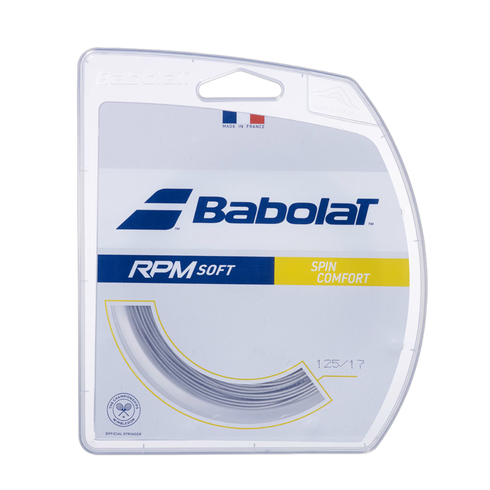 Babolat RPM Soft Grey 1.25 (12 м) — теннисная ракетка Струны Babolat RPM Soft Grey 1.25 (12 м)