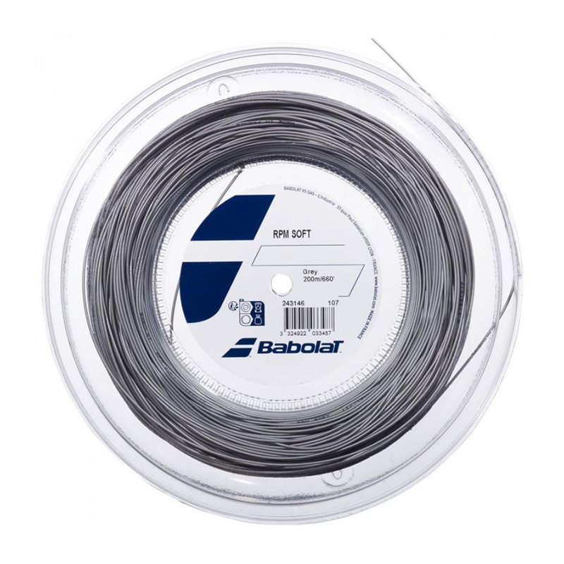 Babolat RPM Soft Grey 200M — теннисная ракетка Струны Babolat RPM Soft Grey 200M