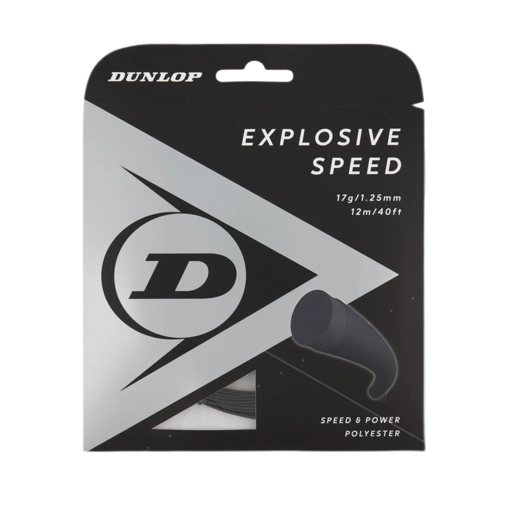 Dunlop Explosive Speed 1.25 (12 м) — теннисная ракетка Струны Dunlop Explosive Speed 1.25 (12 м)