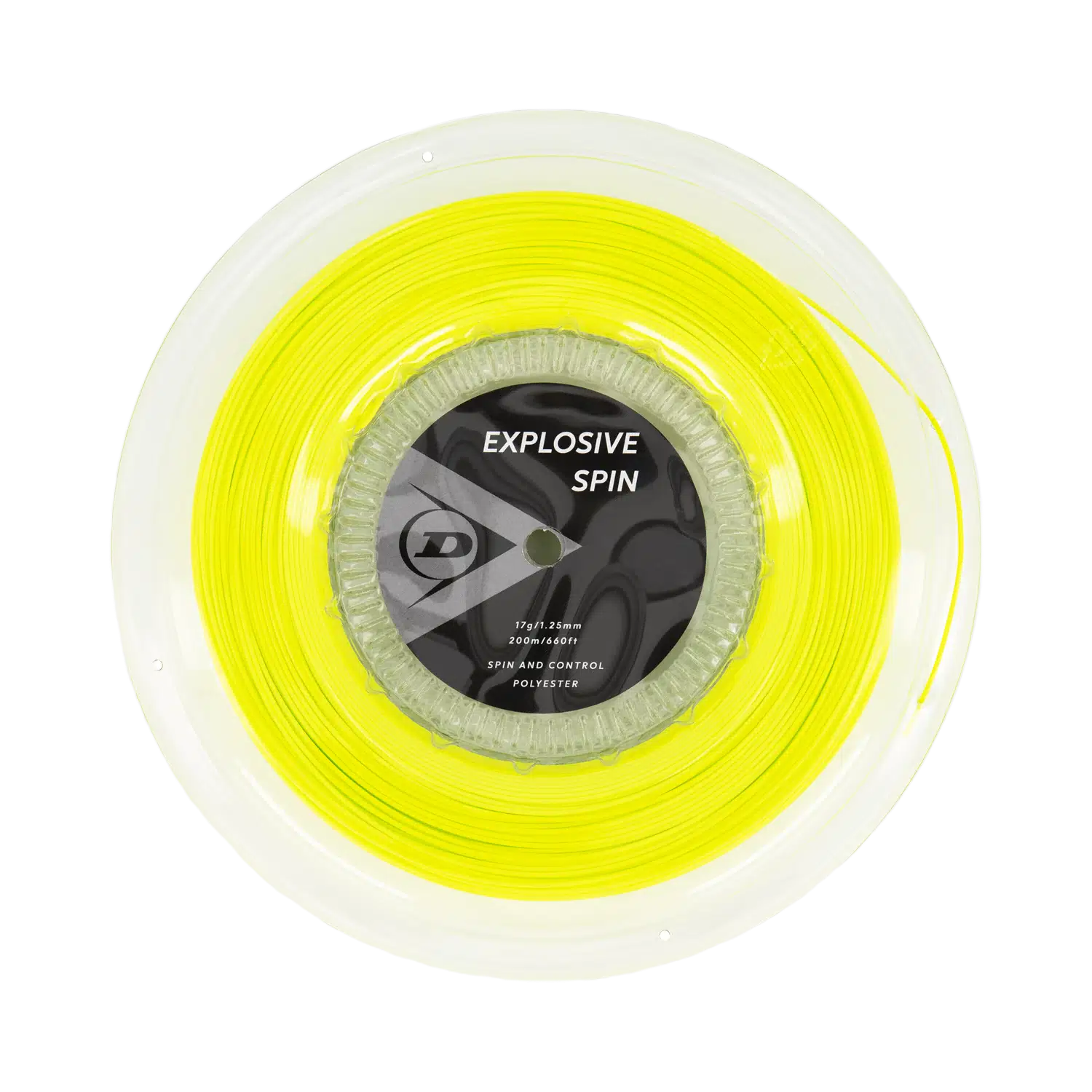 Dunlop Explosive Spin Yellow 200M — теннисная ракетка Струны Dunlop Explosive Spin Yellow 200M