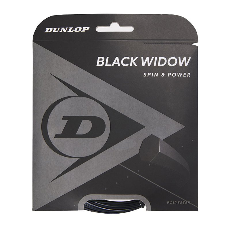 Dunlop нисная струна Black Widow 1.31 12 метров — теннисная струна, фото товара