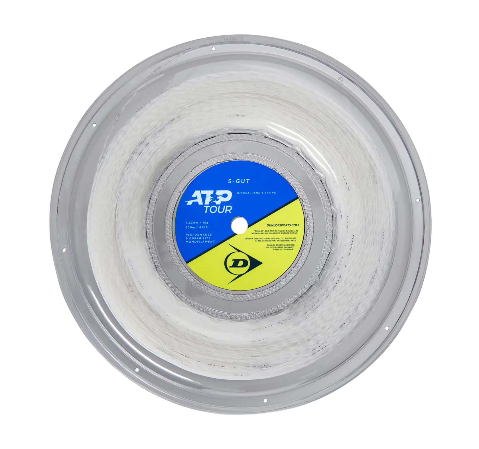 Dunlop Synthetic Gut ATP Natural 200M — теннисная ракетка Струны Dunlop Synthetic Gut ATP Natural 200M
