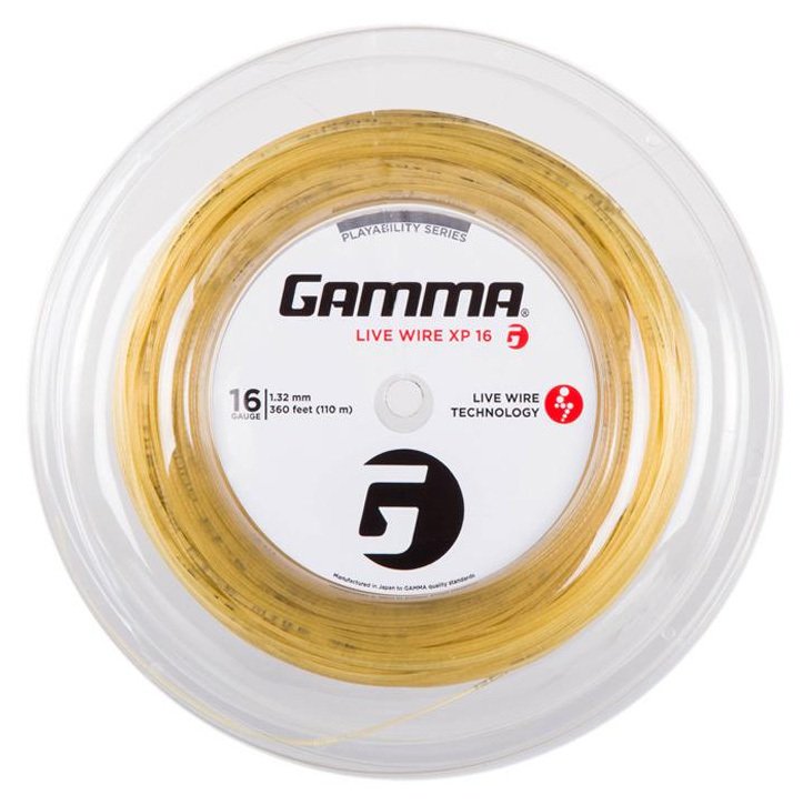 Gamma Live Wire XP 1.32 110 метров — теннисная струна, фото товара