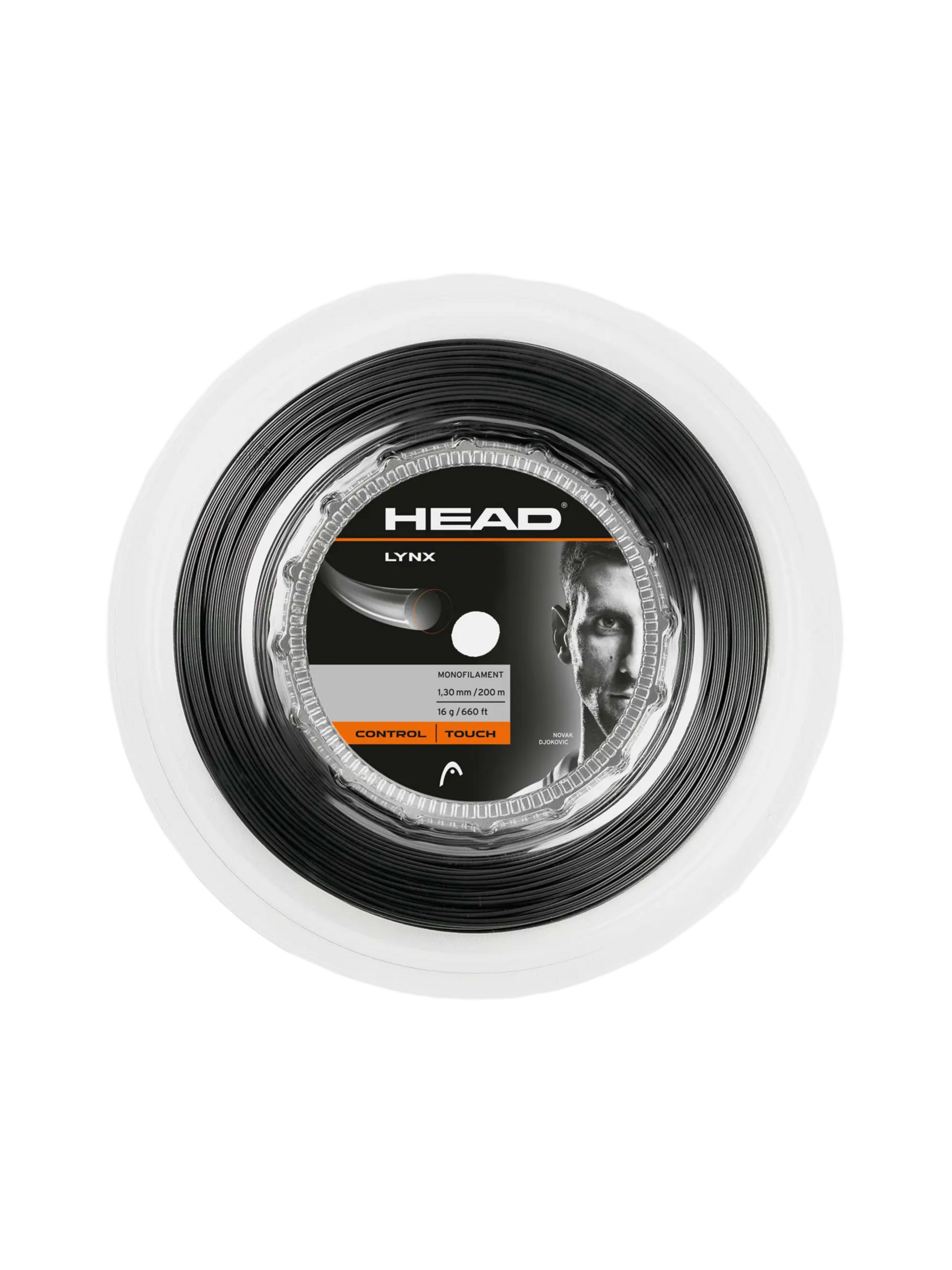 Head Lynx Anthracite 200M — теннисная ракетка Струны Head Lynx Anthracite 200M