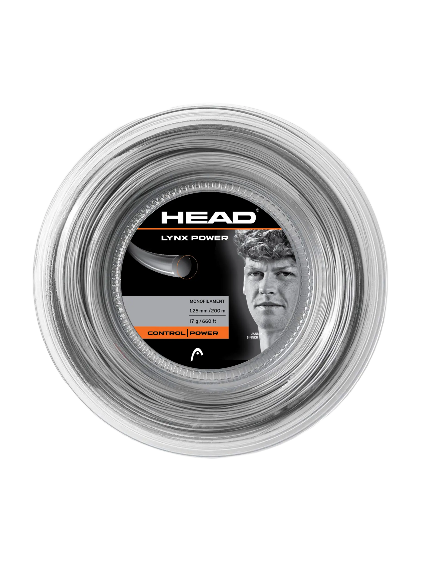 Head Lynx Power Silver 200М — теннисная ракетка Струны Head Lynx Power Silver 200М