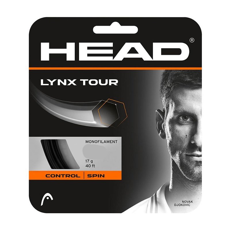 Head Lynx Tour Black 1.25 12 метров — теннисная струна, фото товара