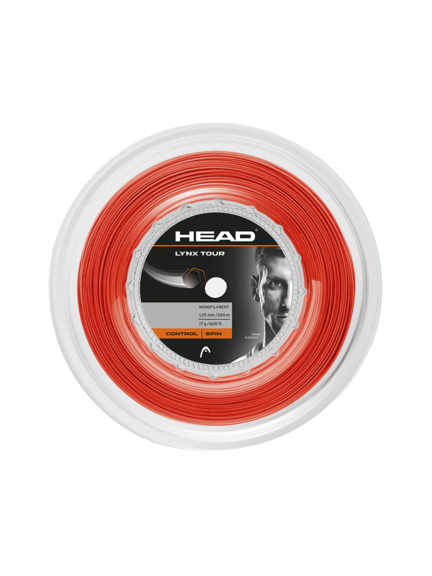 Head Lynx Tour Orange 200М — теннисная ракетка Струны Head Lynx Tour Orange 200М