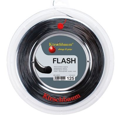 Kirschbaum Flash 1.25 200 метров Black — теннисная струна, фото товара