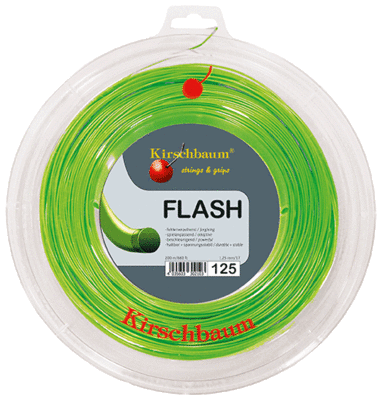 Kirschbaum Flash 1.25 200 метров Green — теннисная струна, фото товара