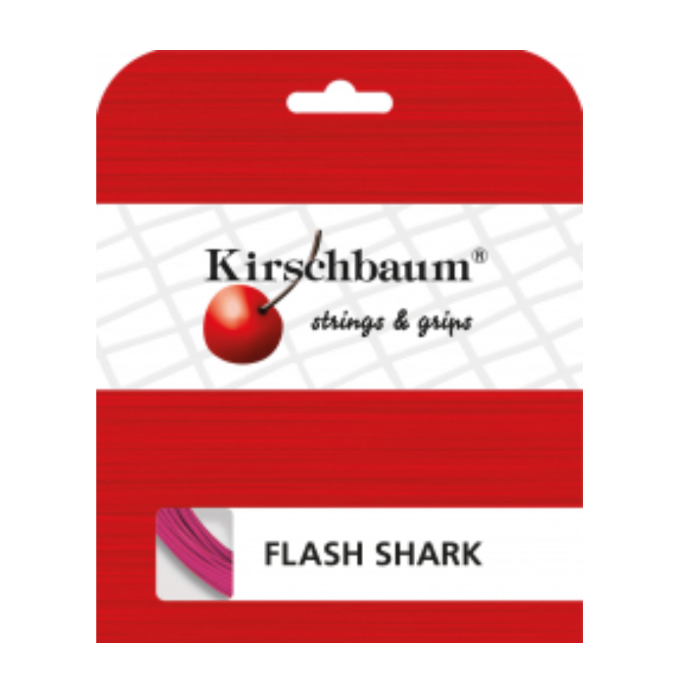 Kirschbaum Flash Shark Pink 1.25 (12M) — теннисная ракетка Струны Kirschbaum Flash Shark Pink 1.25 (12M)