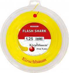 Kirschbaum Flash Shark Yellow 200M — теннисная ракетка Струны Kirschbaum Flash Shark Yellow 200M