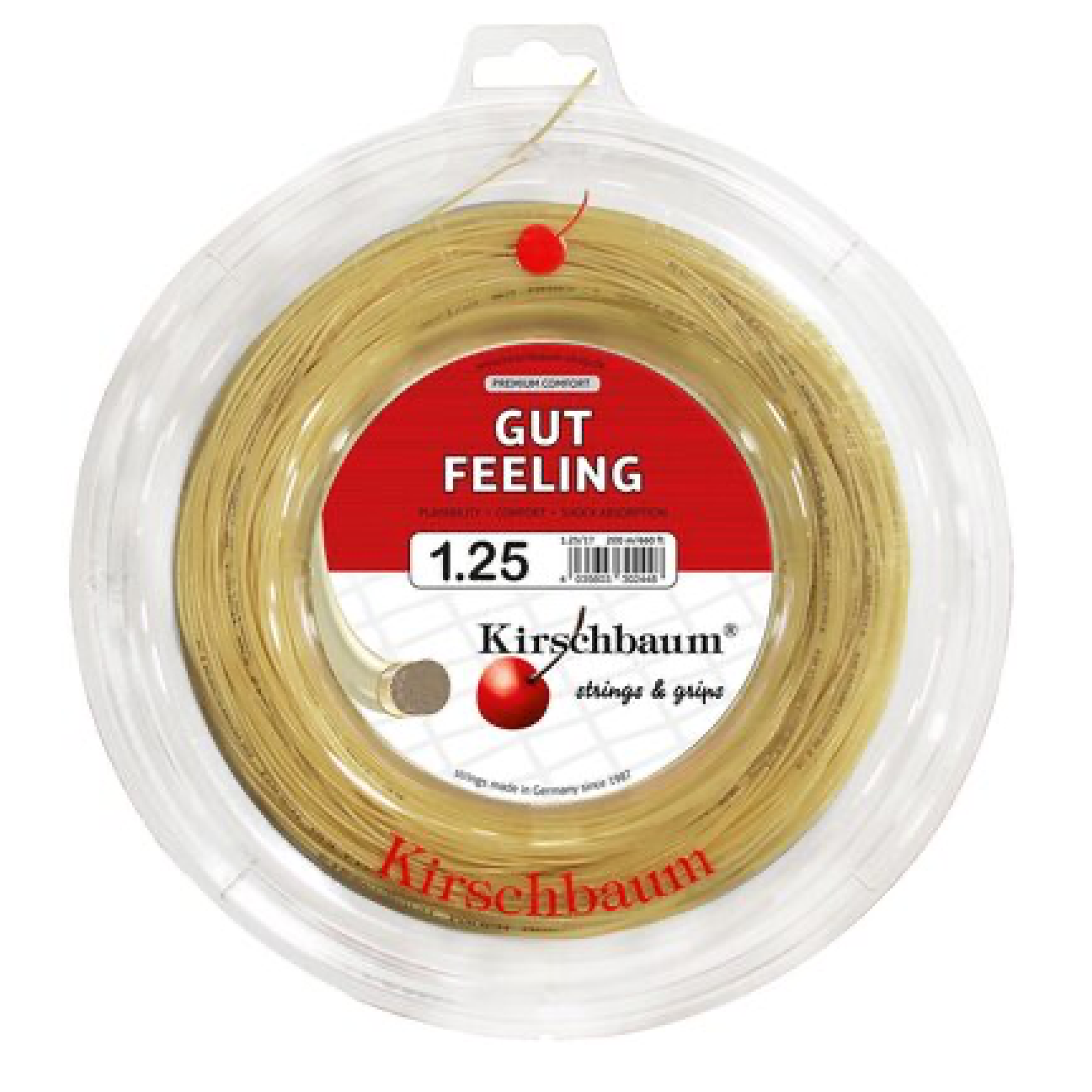 Kirschbaum Gut Feeling 200M — теннисная ракетка Струны Kirschbaum Gut Feeling 200M
