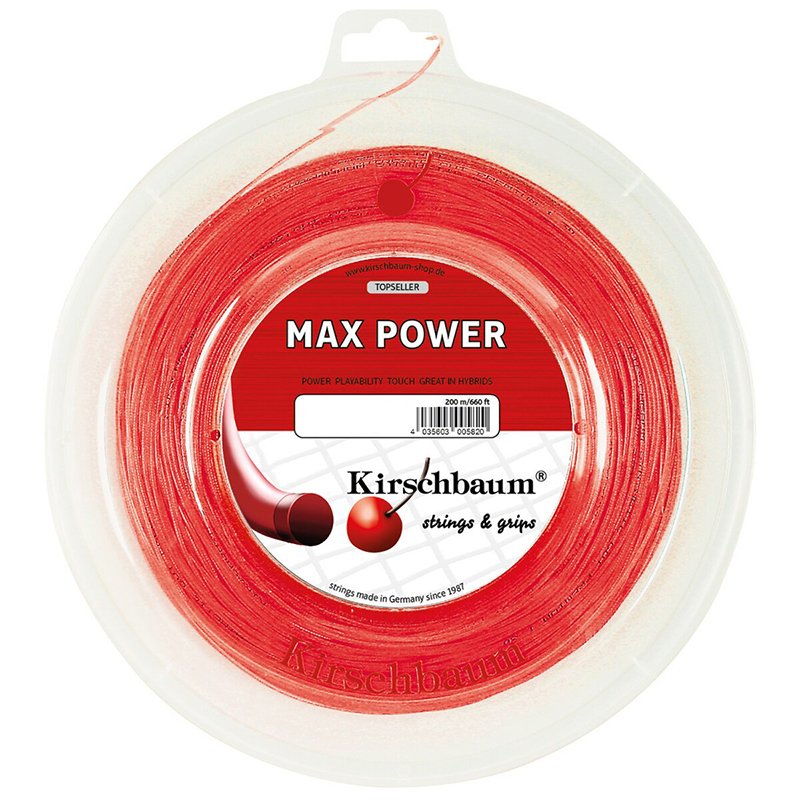 Kirschbaum Max Power Red 1.20 200 метров — теннисная струна, фото товара