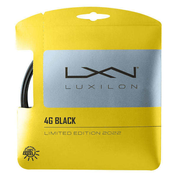 Luxilon 4G Black 1.25 12 метров — теннисная струна, фото товара