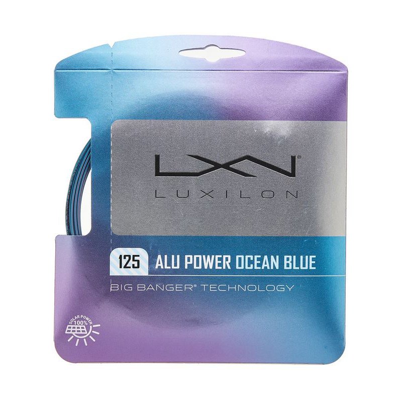 Luxilon Alu Power Ocean Blue 1.25 12 метров — теннисная струна, фото товара