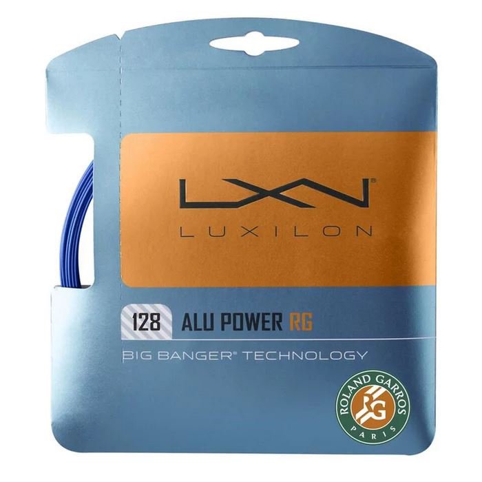Luxilon Alu Power Roland Garros Blue 1.28 12 метров — теннисная струна, фото товара