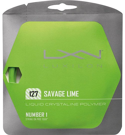 Luxilon Savage Lime 1.27 12 метров — теннисная струна, фото товара