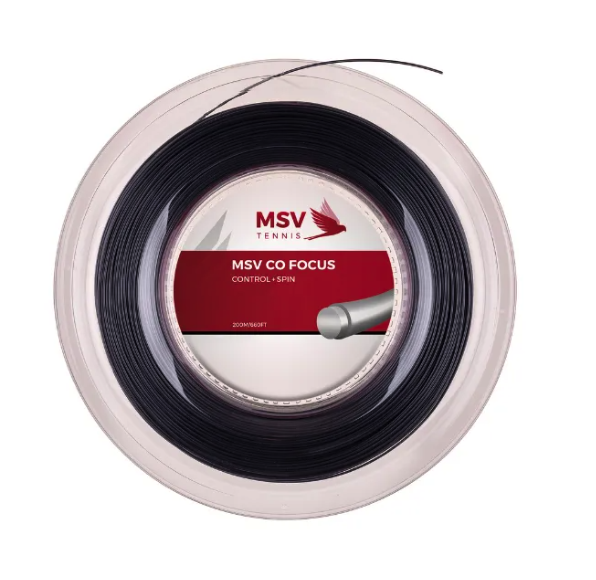 MSV Co Focus Black 200M — теннисная ракетка Струны MSV Co Focus Black 200M