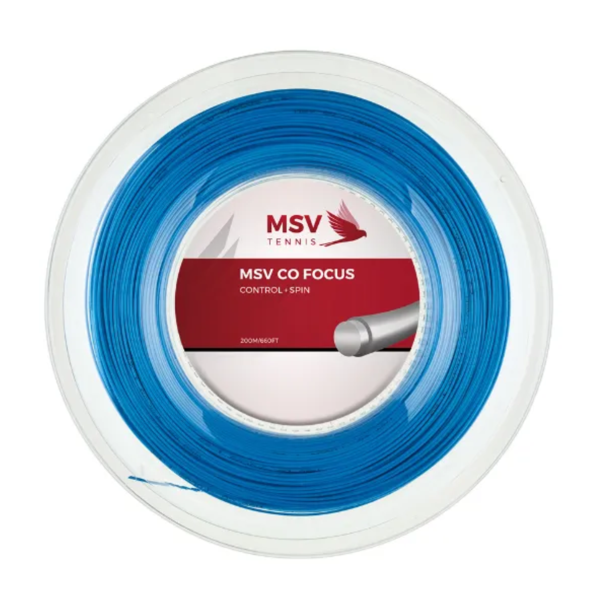 MSV Co Focus Sky Blue 200M — теннисная ракетка Струны MSV Co Focus Sky Blue 200M