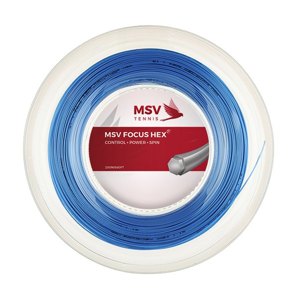 MSV Focus-Hex Blue 1.27 200 метров купить — теннисная струна, фото товара