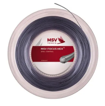 MSV Focus HEX Silver 200M — теннисная ракетка Струны MSV Focus HEX Silver 200M