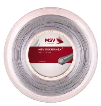MSV Focus HEX White 200M — теннисная ракетка Струны MSV Focus HEX White 200M