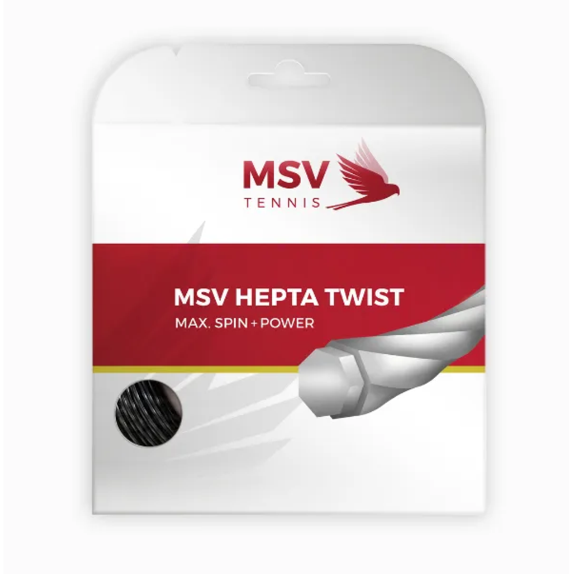 MSV Hepta Twist Anthracite (12M) — теннисная ракетка Струны MSV Hepta Twist Anthracite (12M)