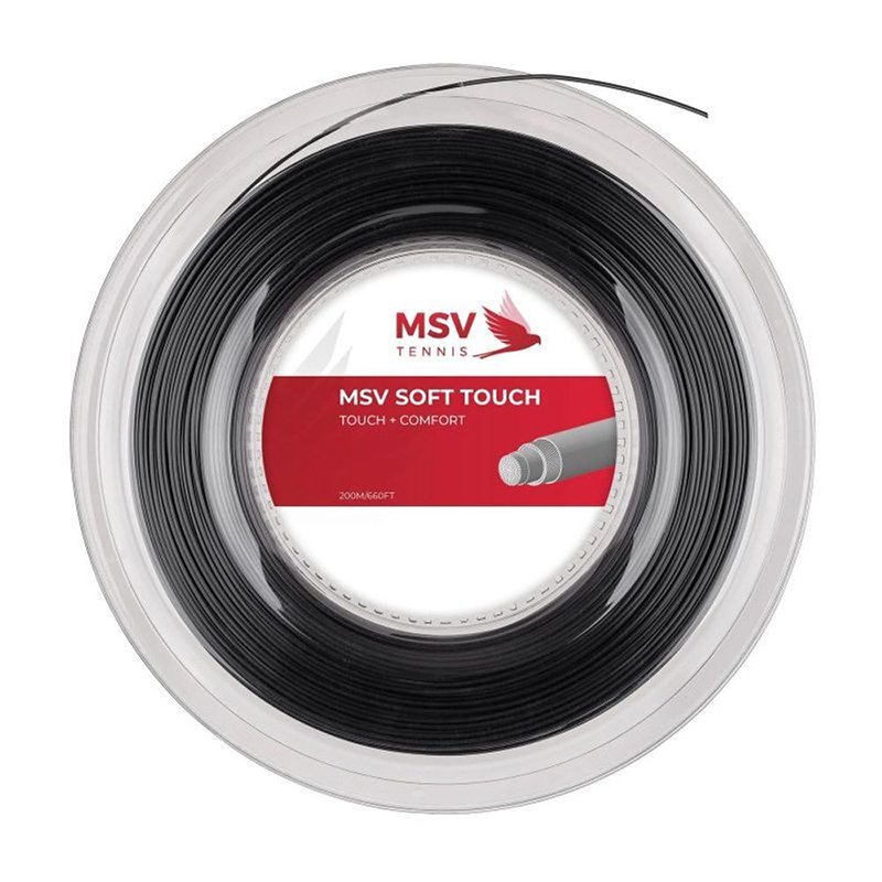 MSV Soft Touch Black 1.30 200 метров — теннисная струна, фото товара