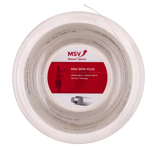 MSV Spin Plus Pearl 200M — теннисная ракетка Струны MSV Spin Plus Pearl 200M