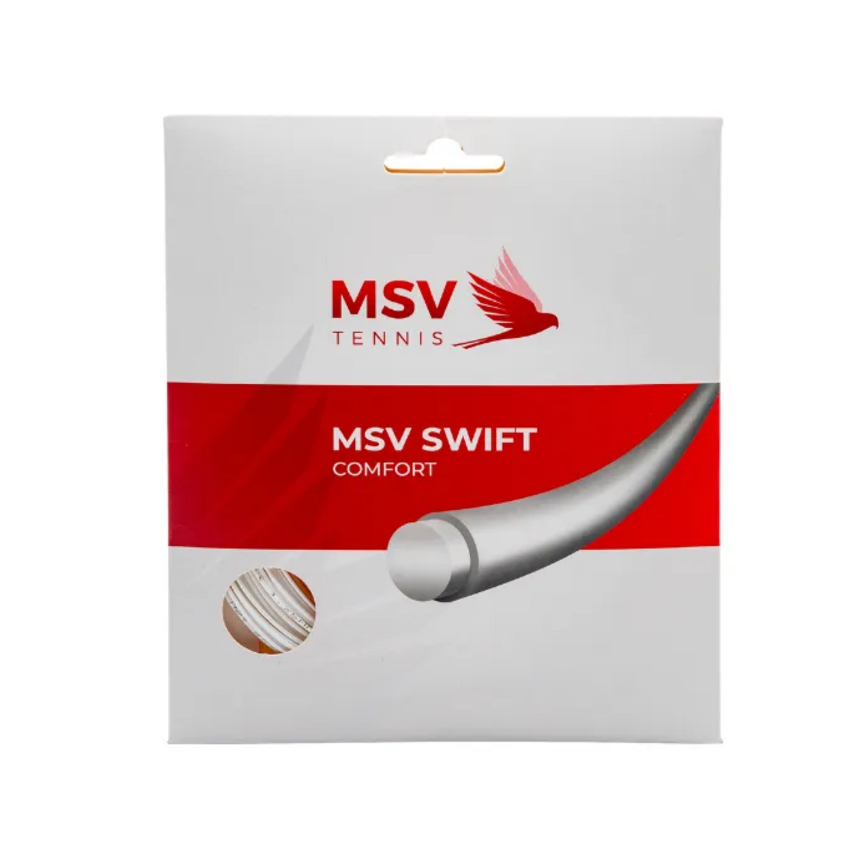MSV Swift White 1.25 (12M) — теннисная ракетка Струны MSV Swift White 1.25 (12M)