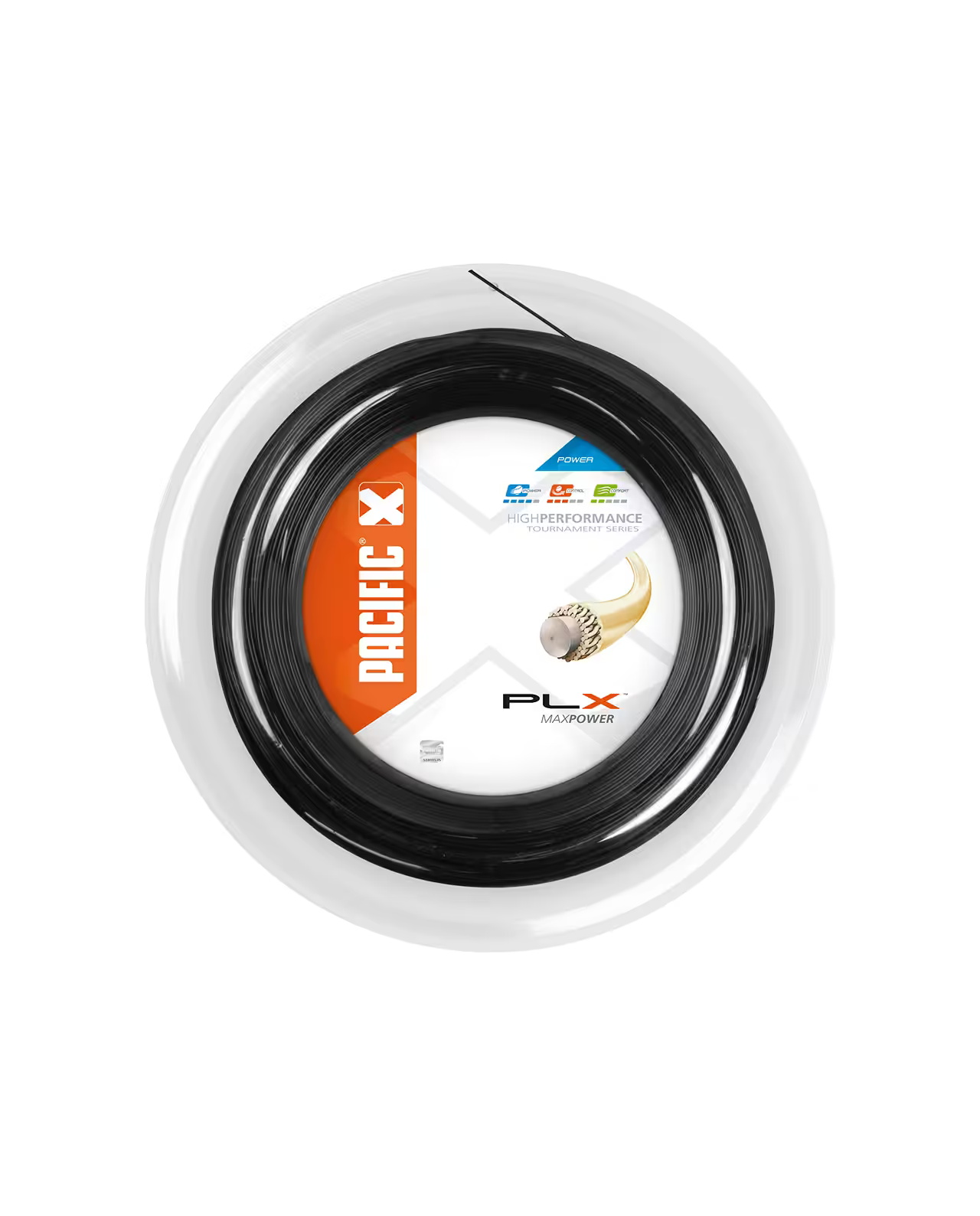 Pacific PLX Black 200M — теннисная ракетка Струны Pacific PLX Black 200M