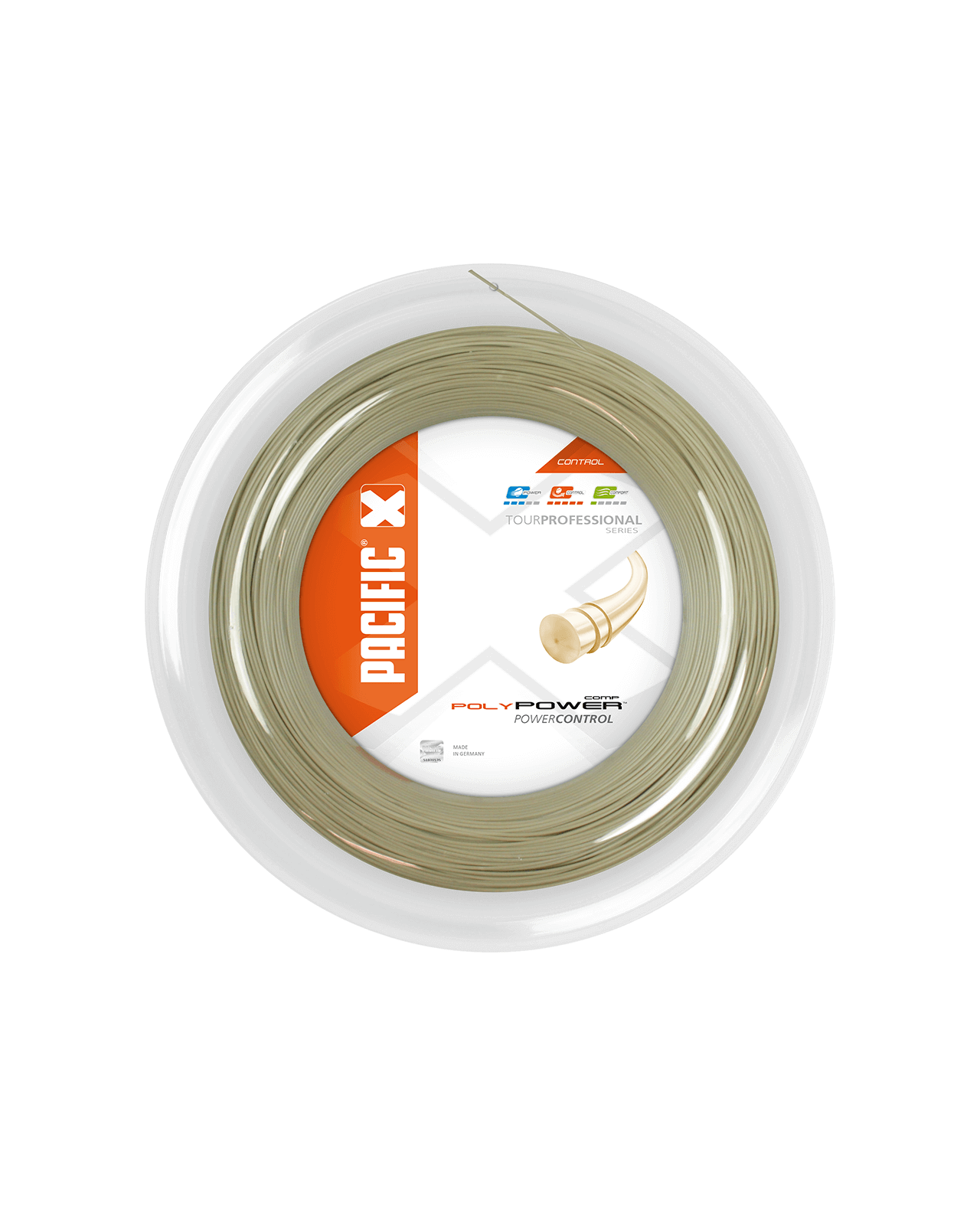 Pacific Poly Power COMP Natural 200M — теннисная ракетка Струны Pacific Poly Power COMP Natural 200M