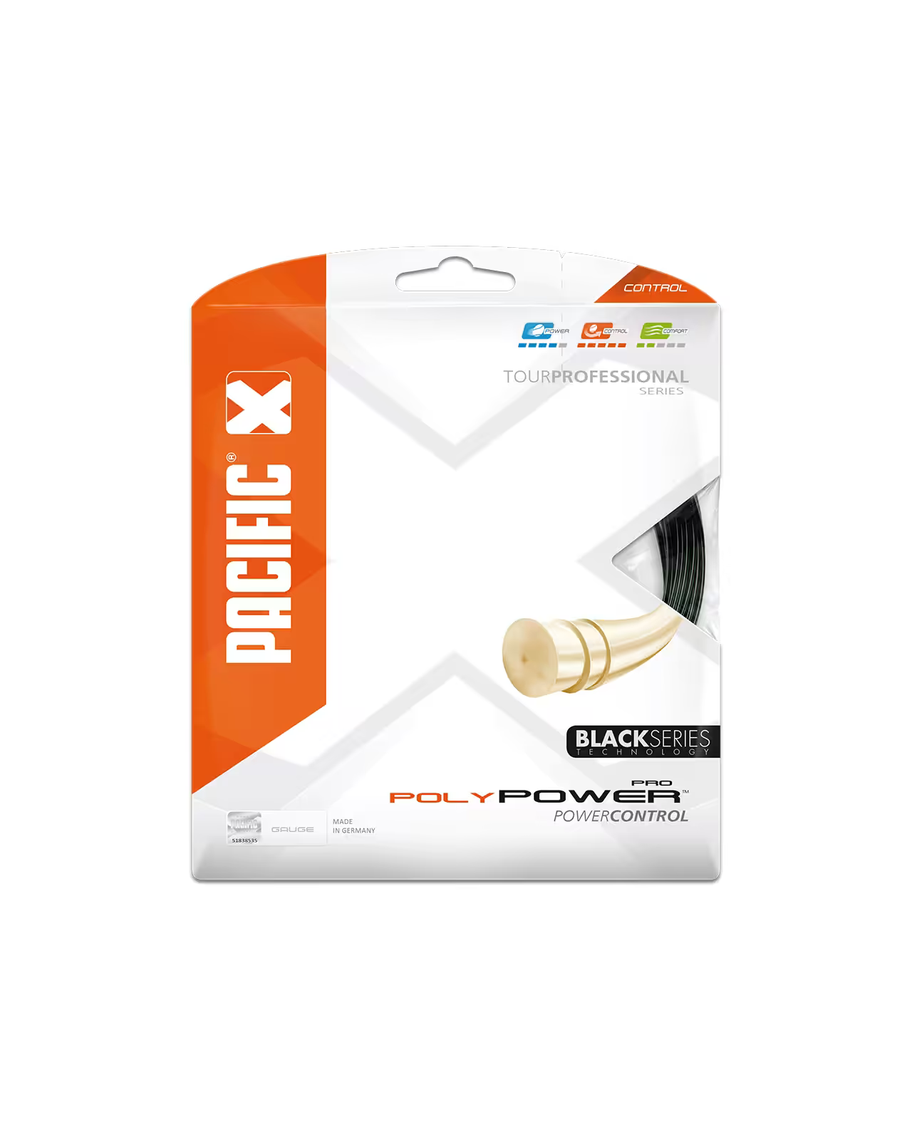 Pacific Poly Power Pro Black Series 1.25 (12M) — теннисная ракетка Струны Pacific Poly Power Pro Black Series 1.25 (12M)