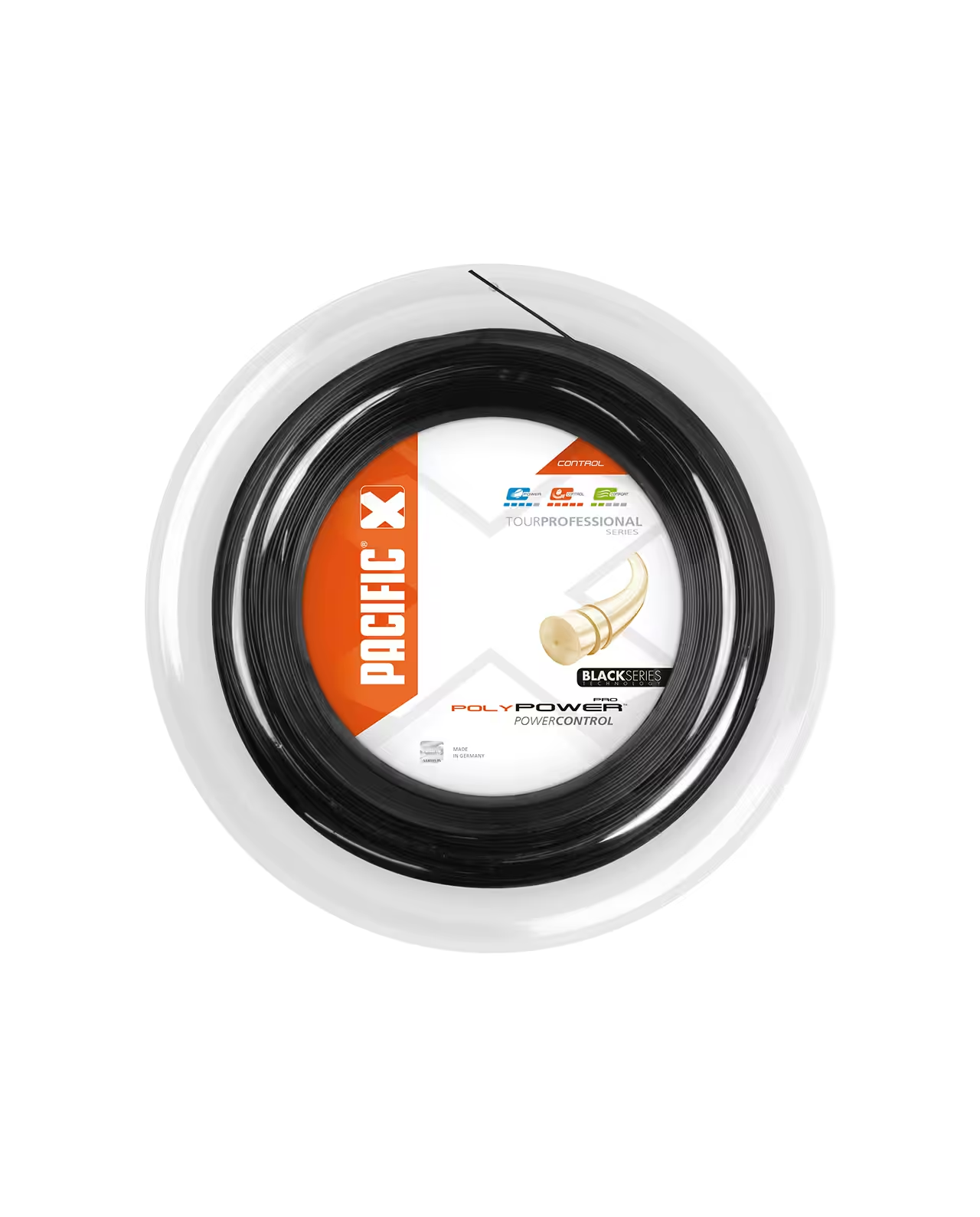 Pacific Poly Power Pro Black Series 200M — теннисная ракетка Струны Pacific Poly Power Pro Black Series 200M