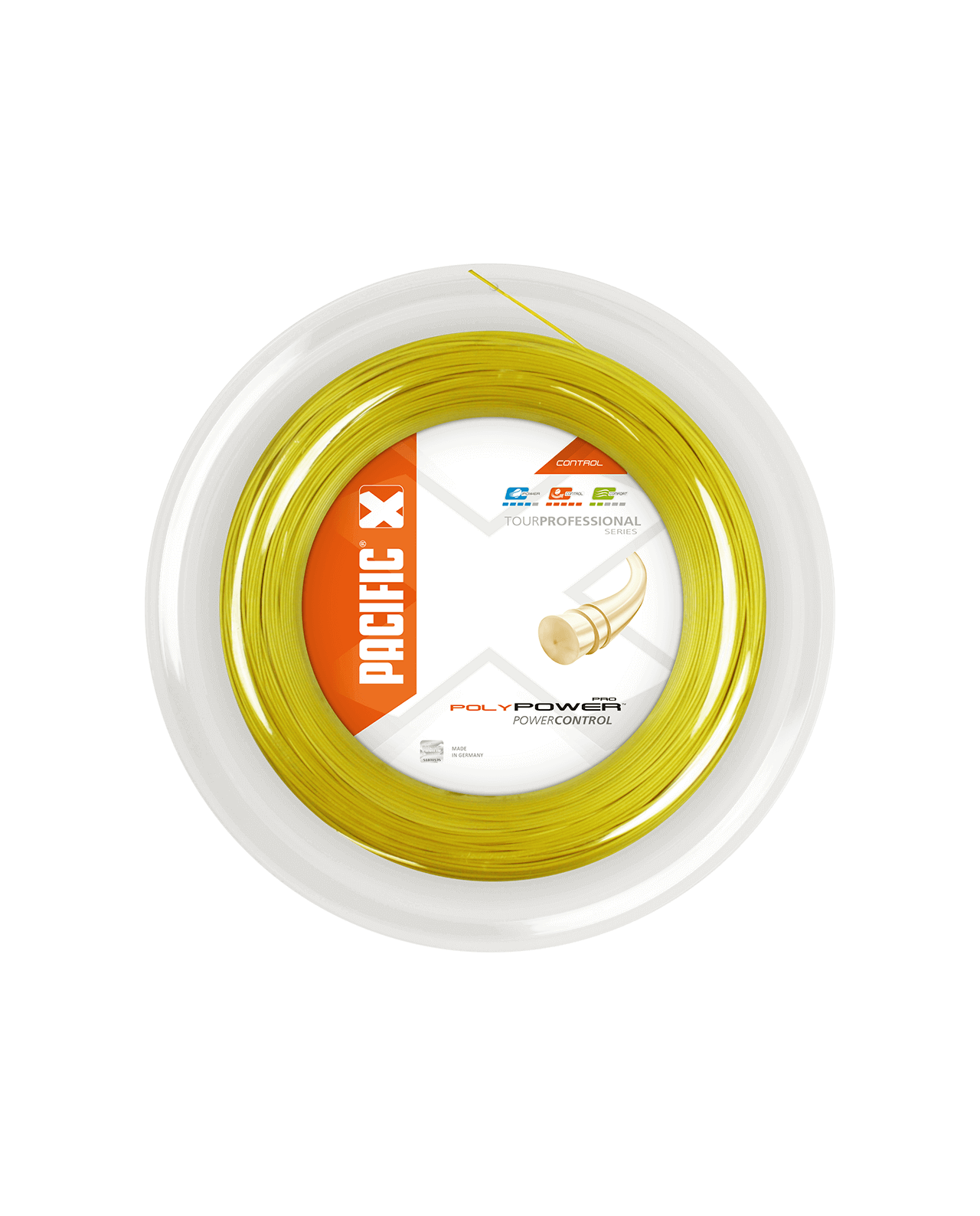 Pacific Poly Power Pro Yellow 200M — теннисная ракетка Струны Pacific Poly Power Pro Yellow 200M