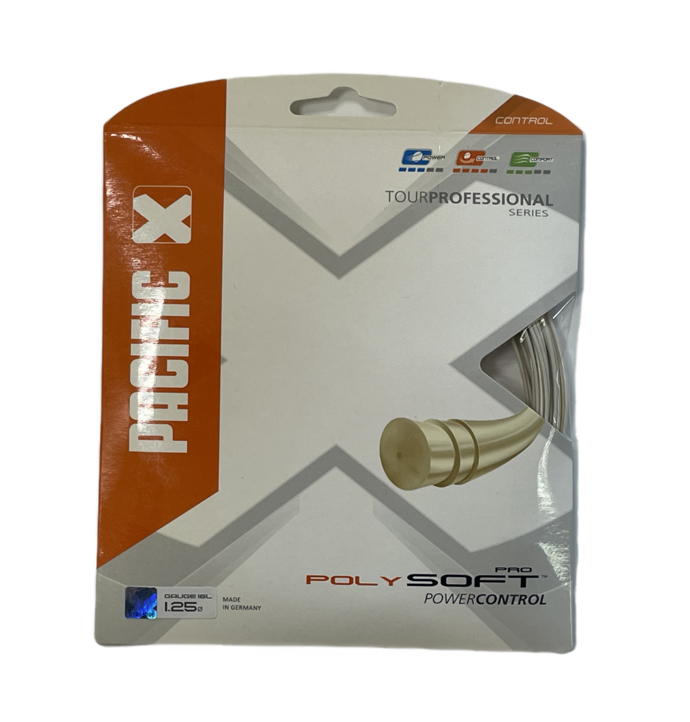 Pacific Poly Soft Pro Natural 1.25 (12M) — теннисная ракетка Струны Pacific Poly Soft Pro Natural 1.25 (12M)