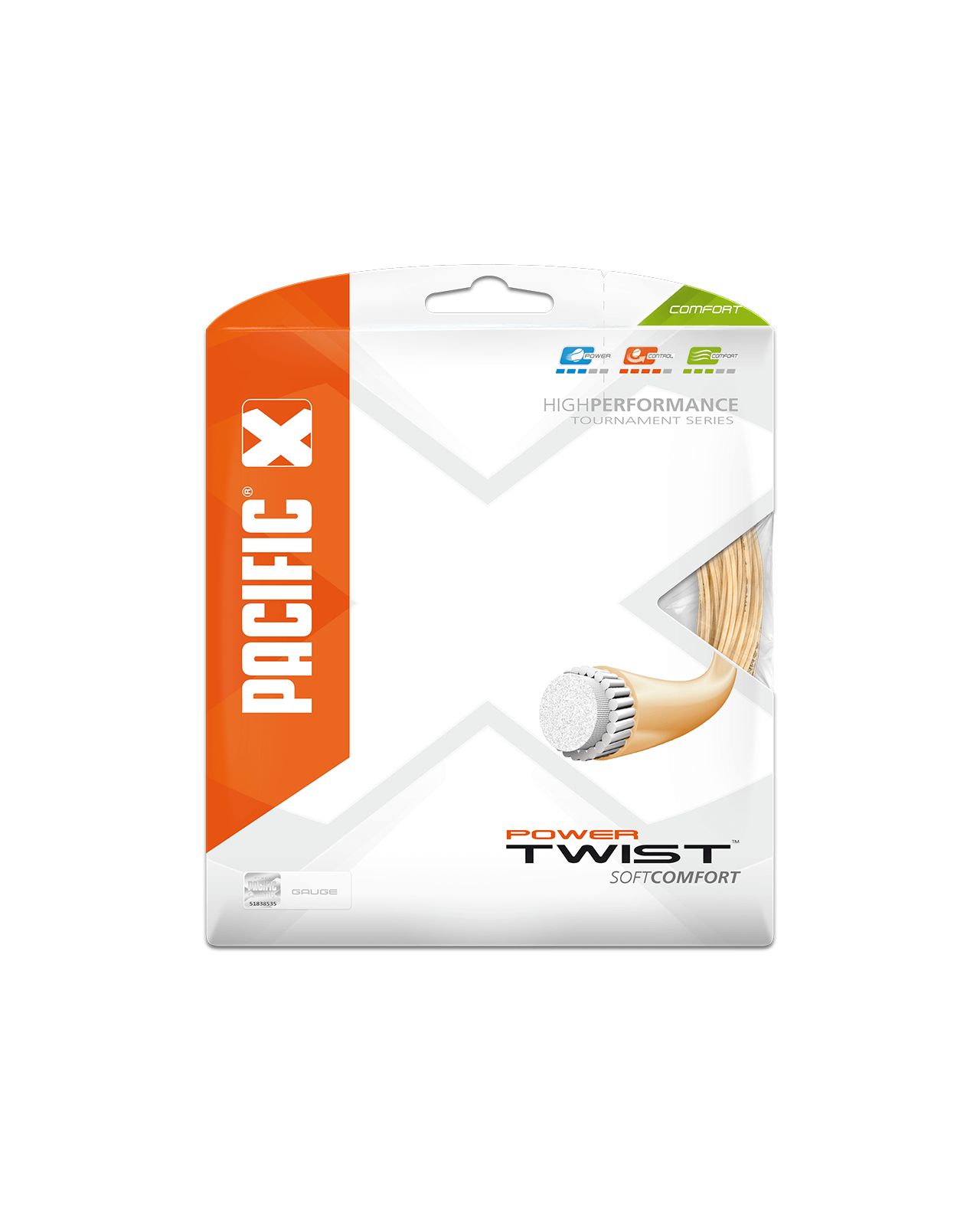 Pacific Power Twist Natural 1.28 (12M) — теннисная ракетка Струны Pacific Power Twist Natural 1.28 (12M)