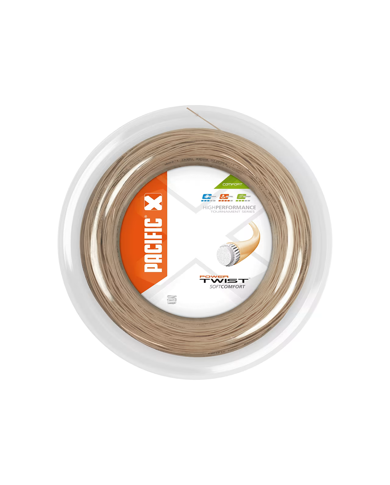 Pacific Power Twist Natural 200M — теннисная ракетка Струны Pacific Power Twist Natural 200M