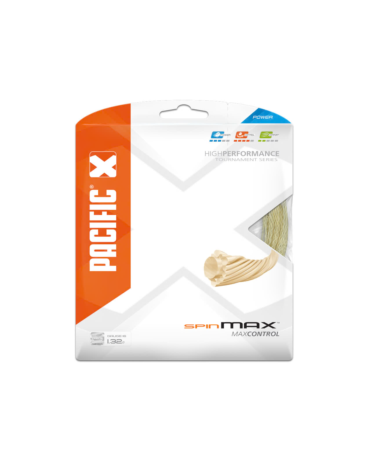Pacific Spin Max Pearl Amber 1.32 (12M) — теннисная ракетка Струны Pacific Spin Max Pearl Amber 1.32 (12M)