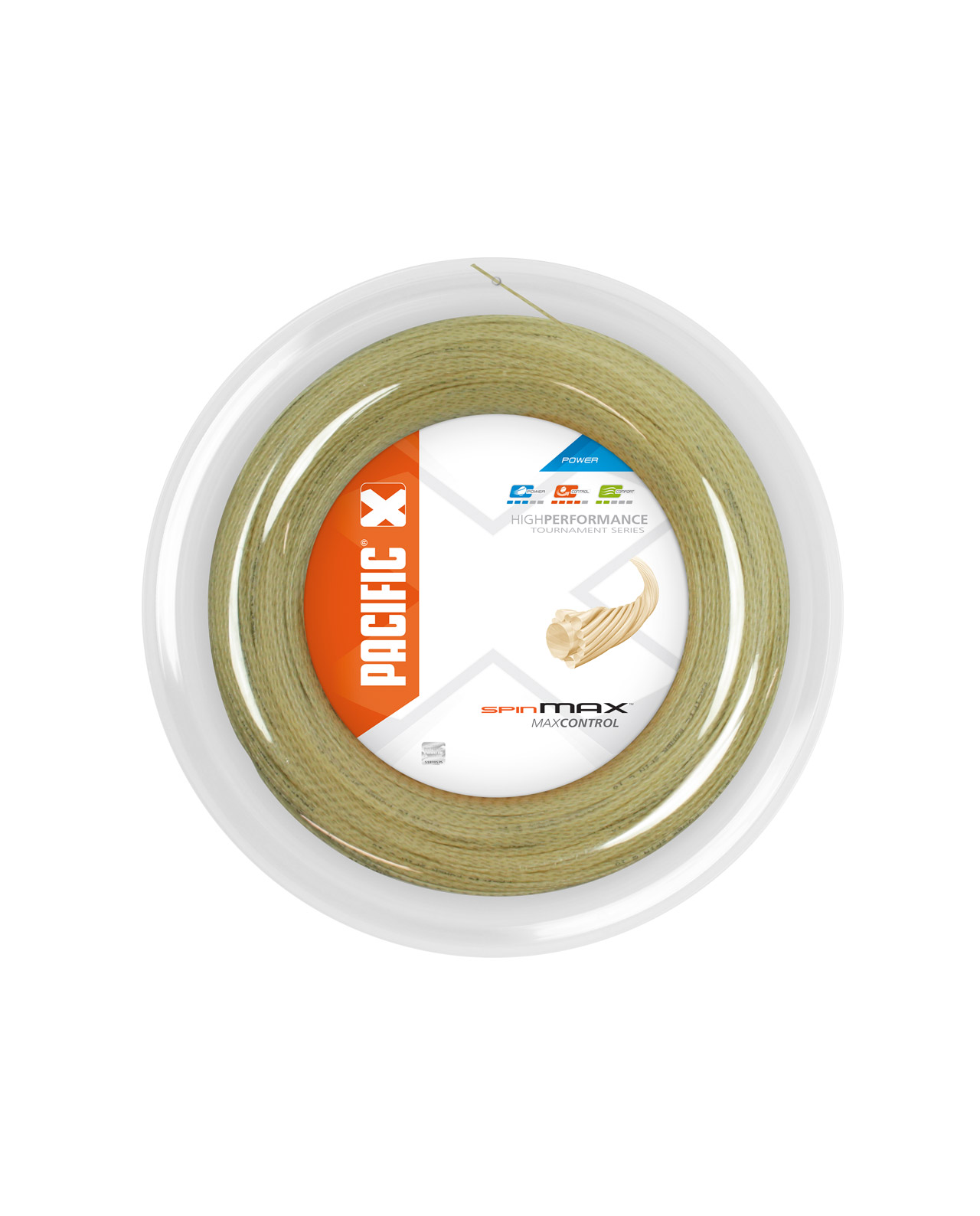 Pacific Spin Max Pearl Amber 200M — теннисная ракетка Струны Pacific Spin Max Pearl Amber 200M
