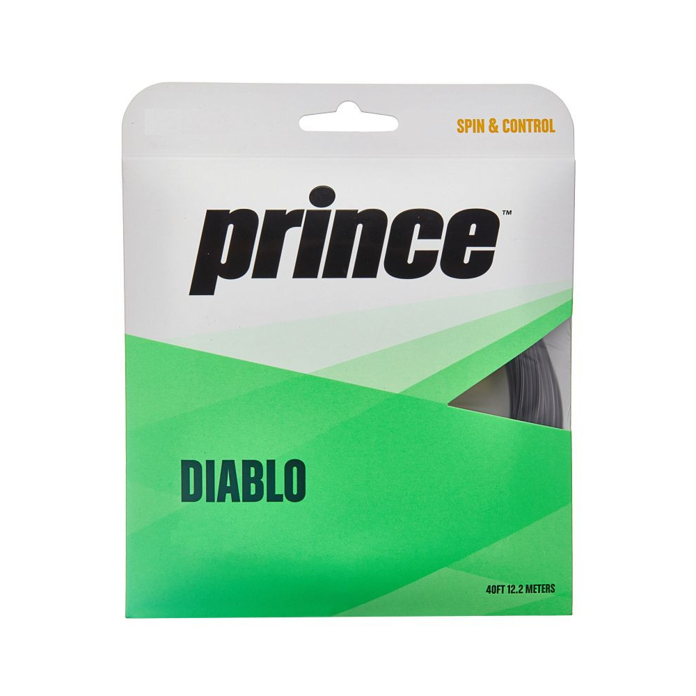 Prince Diablo Black 1.30 (12M) — теннисная ракетка Струны Prince Diablo Black 1.30 (12M)