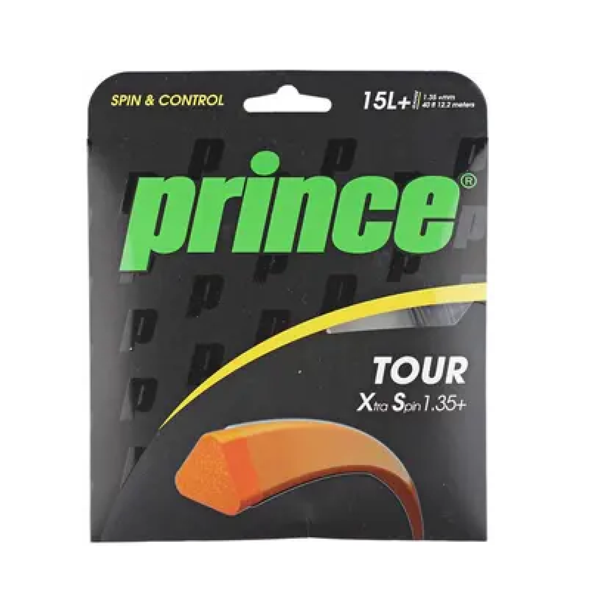 Prince Tour Xtra Spin Orange 1.35 (12M) — теннисная ракетка Струны Prince Tour Xtra Spin Orange 1.35 (12M)