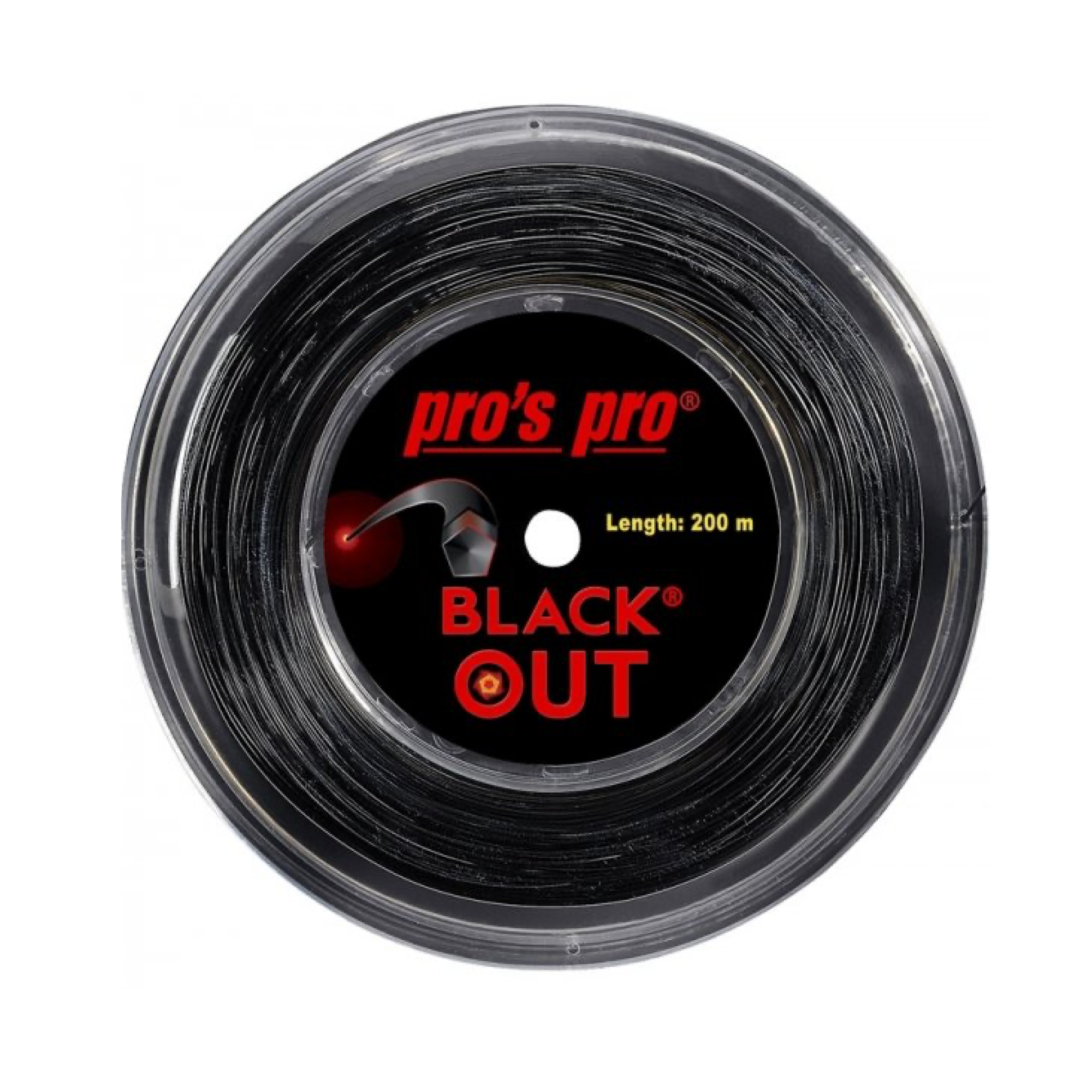Pro's Pro Blackout 200M — теннисная ракетка Струны Pro's Pro Blackout 200M