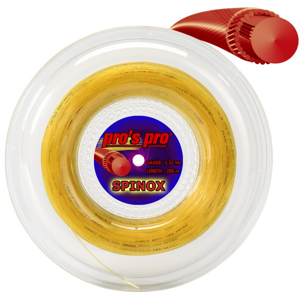 Pro's Pro Spinox Gold 200M — теннисная ракетка Струны Pro's Pro Spinox Gold 200M