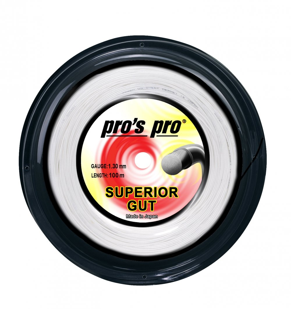 Pro's Pro Superior Gut White 100M — теннисная ракетка Струны Pro's Pro Superior Gut White 100M