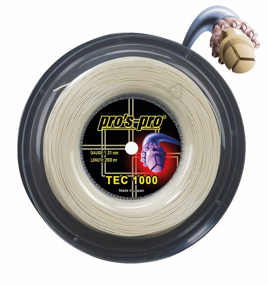 Pro's Pro Tec 1000 Natural 200M — теннисная ракетка Струны Pro's Pro Tec 1000 Natural 200M
